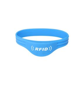 RFID 실리콘 이중 와이어 반원형 손목밴드