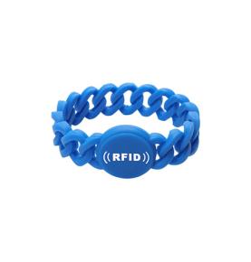 RFID 실리콘 트위스트 손목밴드