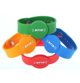 맞춤형 PVC 손목밴드 RFID 손목밴드 OEM