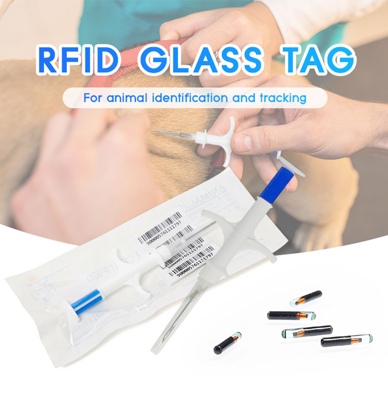 동물 주입 RFID 유리관 생체전자 태그