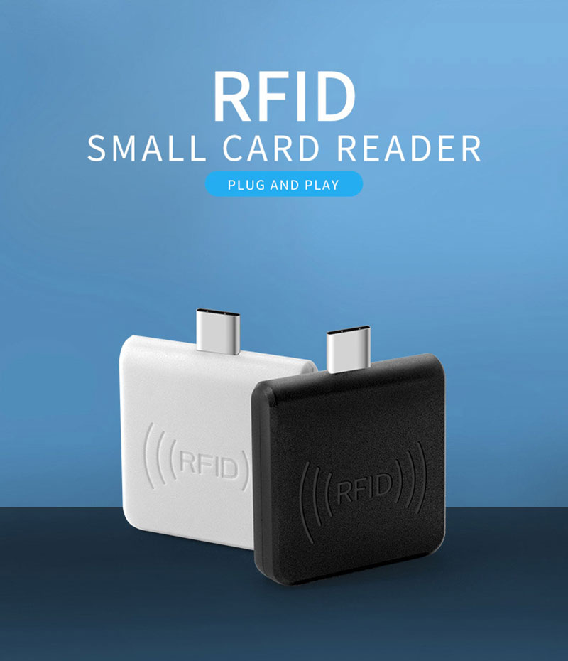 주파수 13.56mhz Android 휴대폰 마이크로칩 RFID 리더