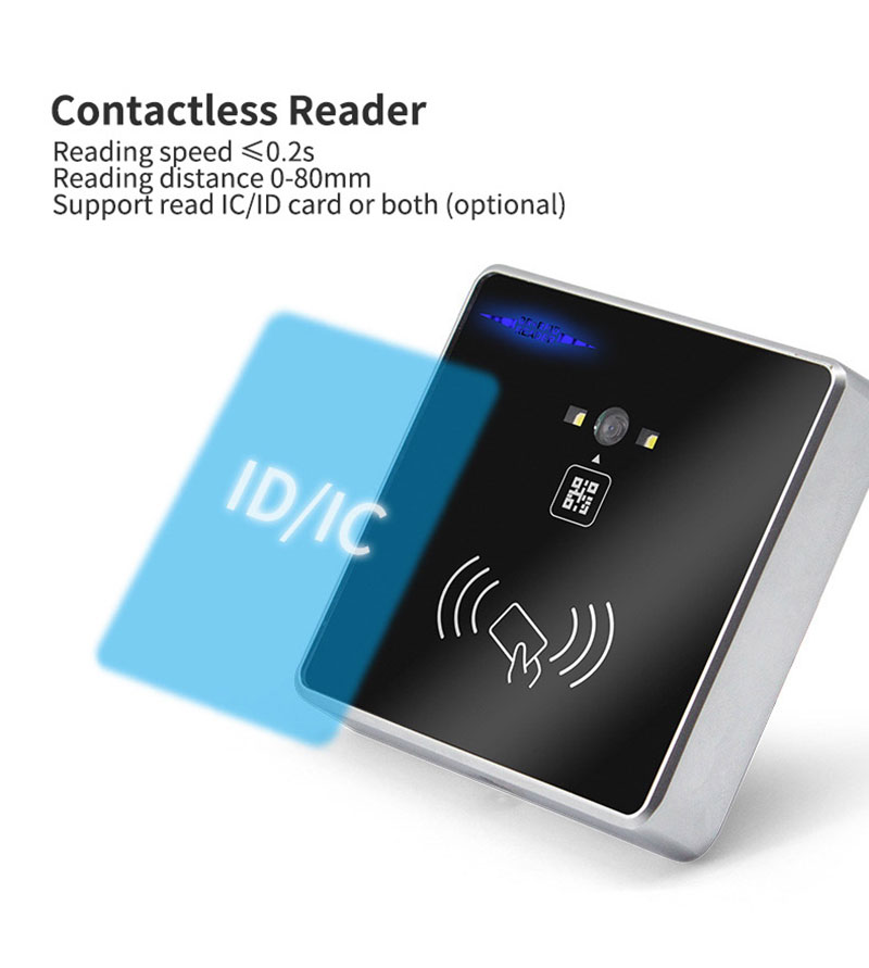 다목적 QR 코드 스캐닝 RFID 액세스 제어 리더 3