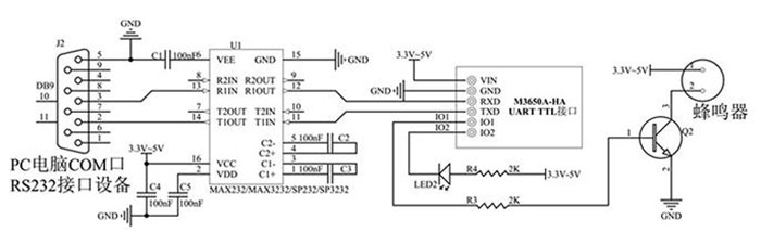 IC 카드 리더 모듈 RFID 고주파 비접촉식 S50 유도 직렬 포트 RS232 TTL 2