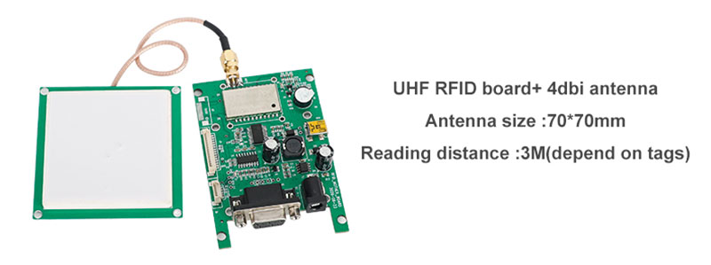 단일 채널 RFID 리더 모듈 UHF 무선 주파수 식별 휴대폰 컴퓨터 내장 UHF 카드 리더 모듈6