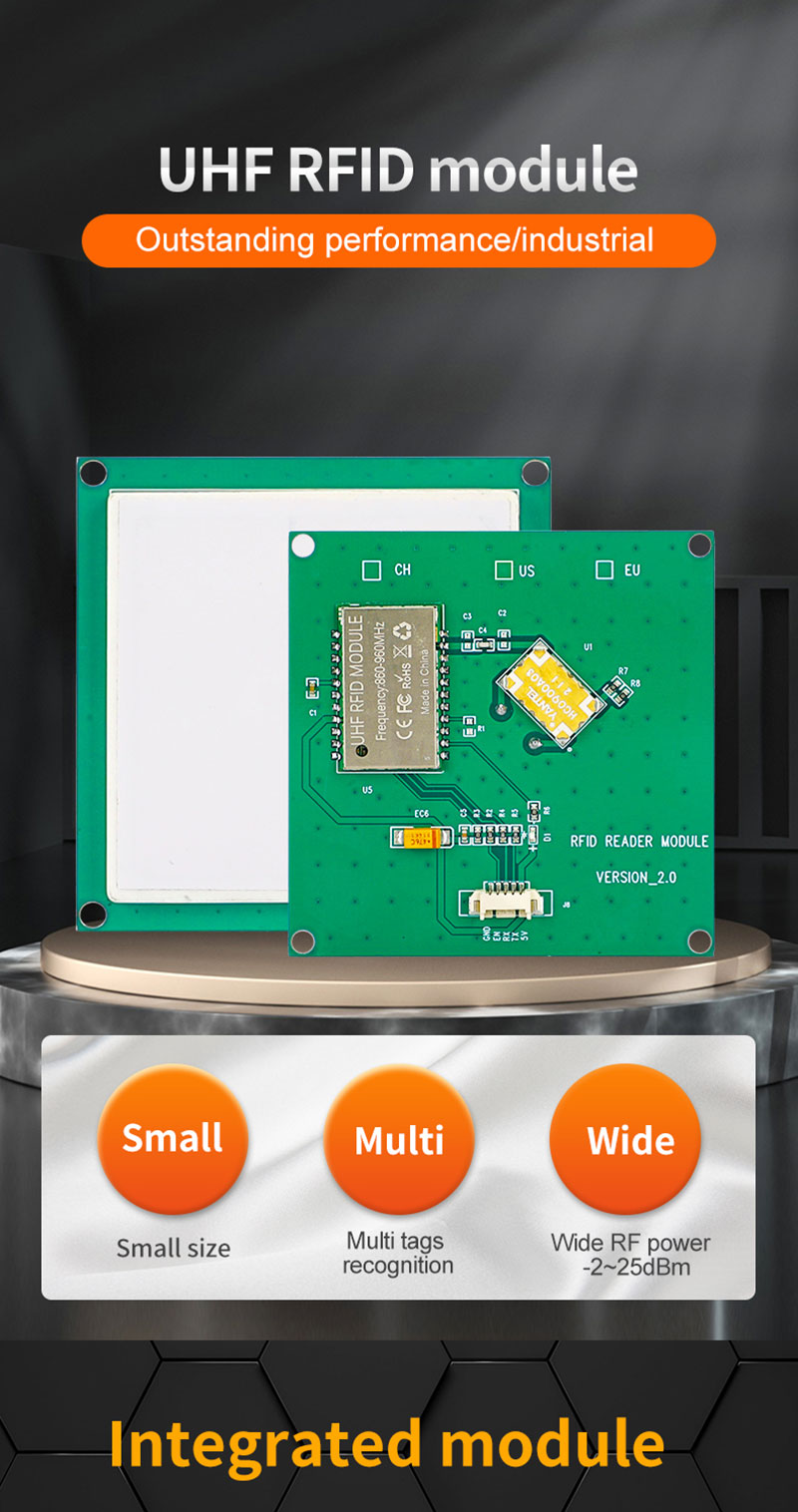 장치 관리용 RFID 태그 카드 리더 모듈 UHF RFID 리더 모듈