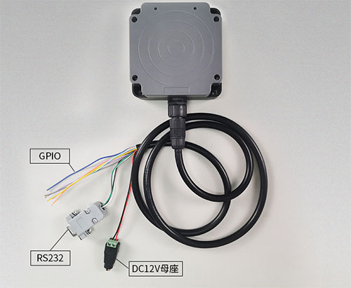 UHF RFID 산업용 스마트 카드 리더기 다기능 무선 주파수 전자 태그 읽는 중