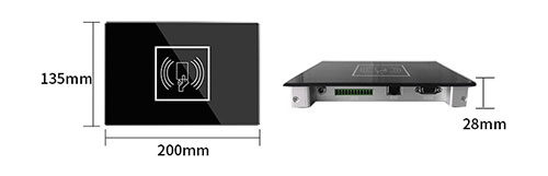 RFID UHF 자동 신분증 판독기 소매 창고 관리 휴대용 재고 기계