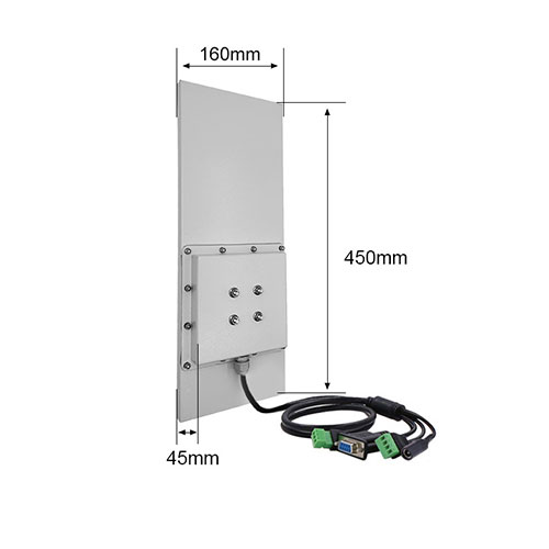 UHF RFID 장거리 출입 통제 리더는 비밀번호 트리거를 지원합니다 비밀번호 트리거 WG26 릴레이 트리거 액세스 제어 스위치 2