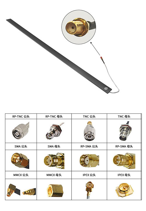 RFID에 연결된 9dBi 숨겨진 UHF RFID 스트립 안테나 재고 관리용 카드 리더기 스마트 판매 캐비닛 2