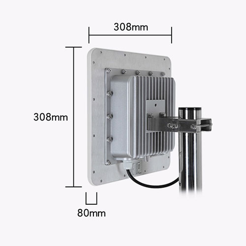 2.4G 카드 리더기 주차장 게이트 충전 관리 액세스 제어 RFID 활성 전자 태그 방향 카드 리더기 7