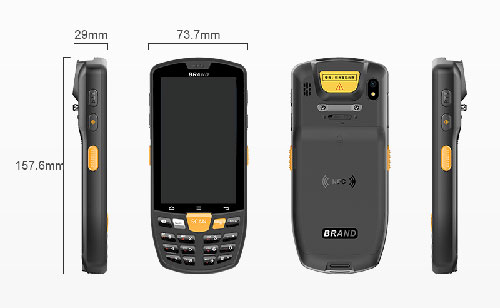 산업용 바코드 스캐닝 PDA NFC 창고 재고 ERP WMS 바코드 스캐닝 휴대용 3