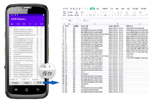 안드로이드 시스템 IoT 단말기 의류 또는 파일 관리 단거리 UHF RFID 휴대용 PDA 4