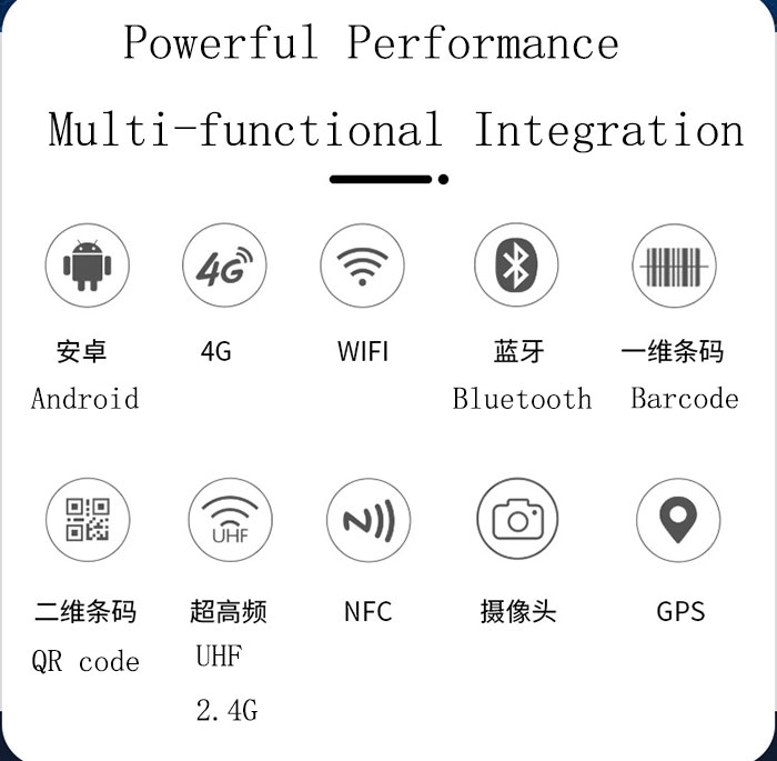 2.4G 액티브 핸드헬드 RFID 원격 핸드헬드 단말기 핸드헬드 PDA