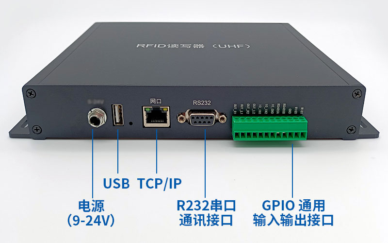 UHF RFID 리더 다중 채널 장거리 분할 카드 리더 패시브 전자 태그 리더